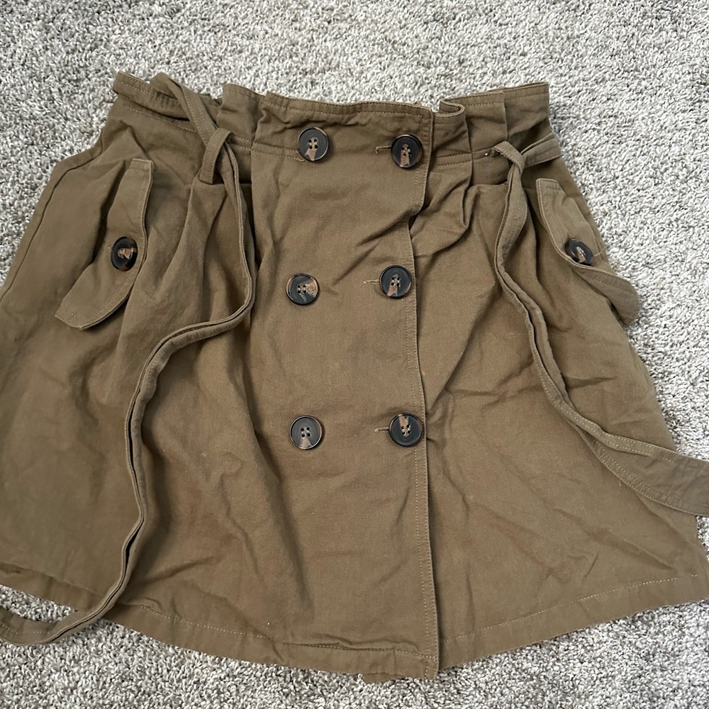 Olive Green Skirt